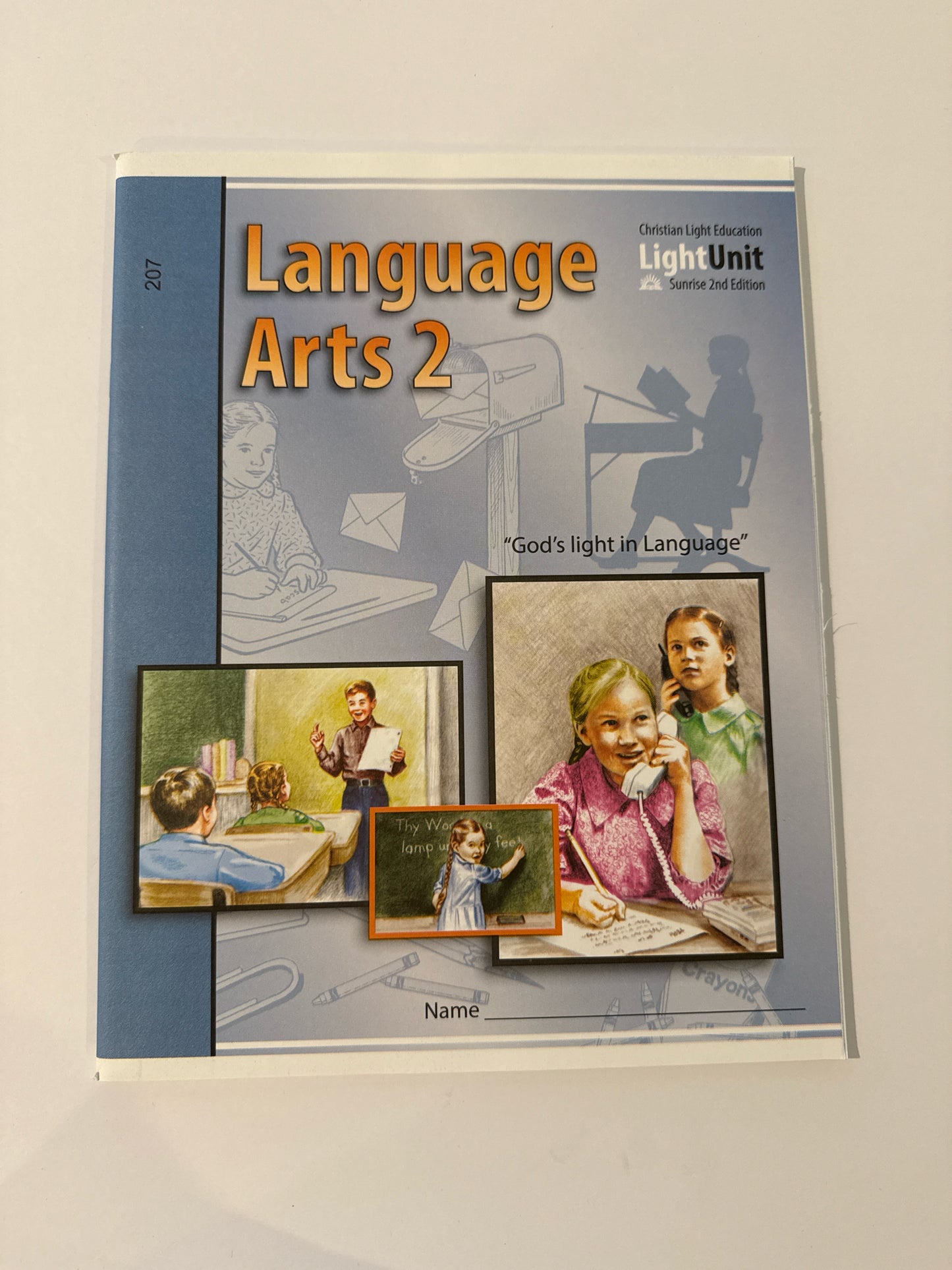 Language Arts 2 CLE Student Book Pre-Owned 2nd Grade Language Textbooks