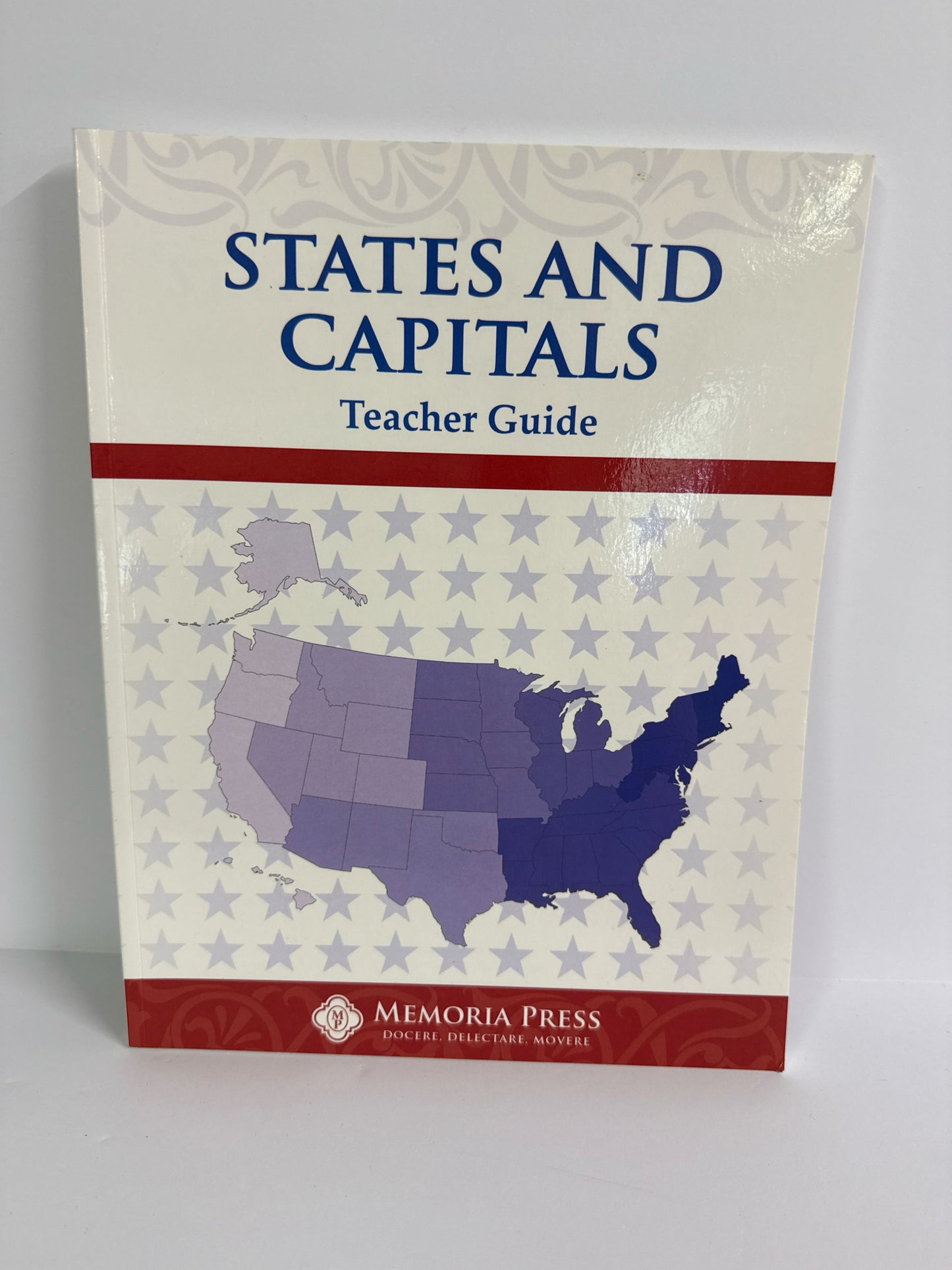 States and Capitals Memoria Press Teacher Guide Pre-Owned History Textbooks