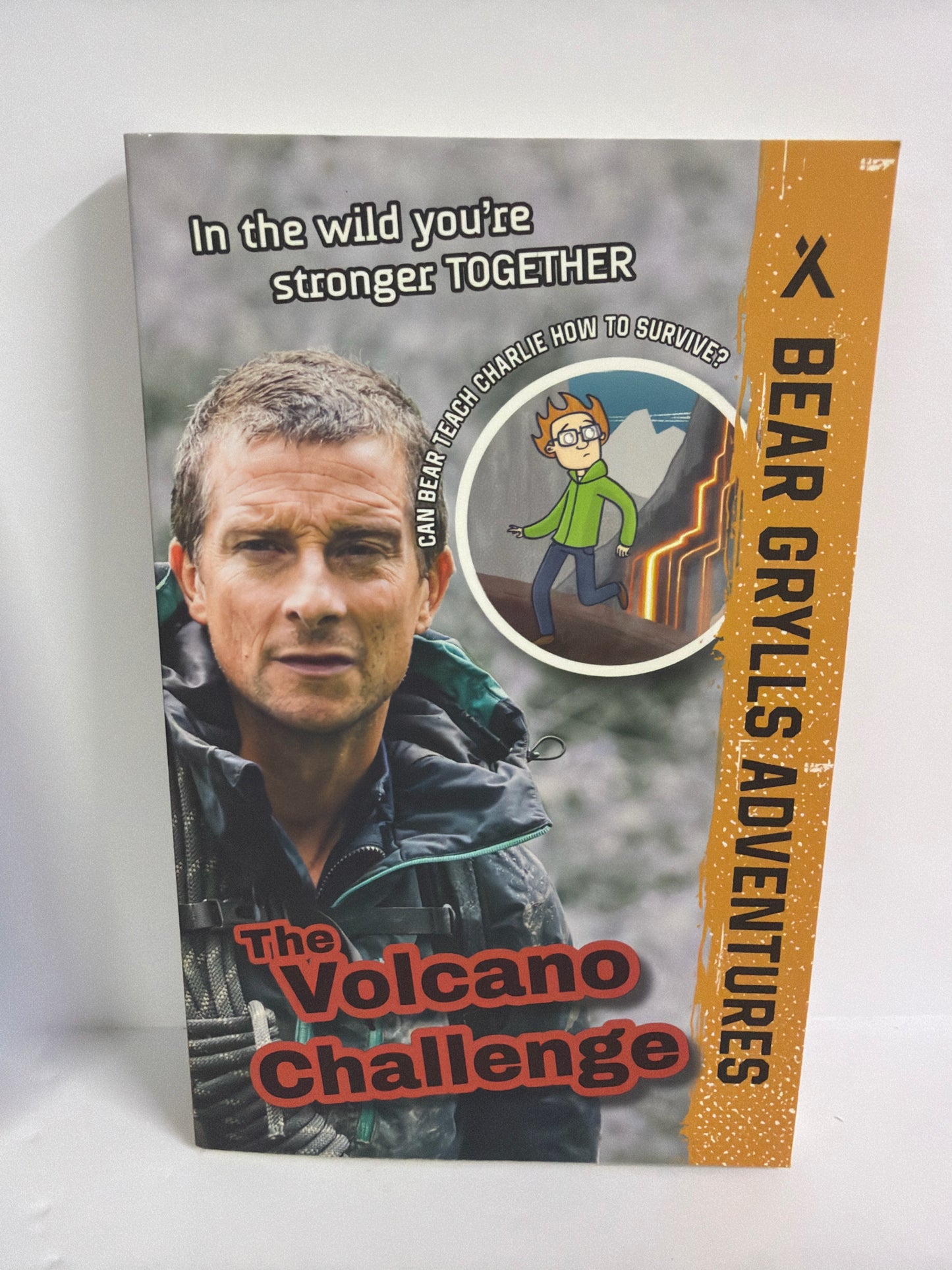 The Volcano Challenge Kane Miller Pre-Owned Bear Grylls Elementary Fiction Books