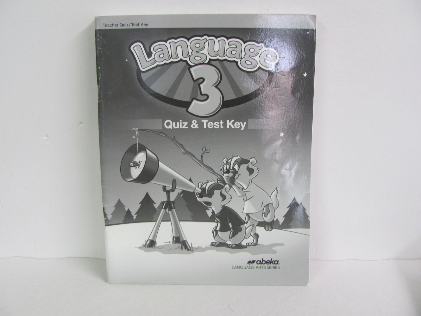 Language 3 Abeka Quiz/Test Key Pre-Owned 3rd Grade Language Textbooks