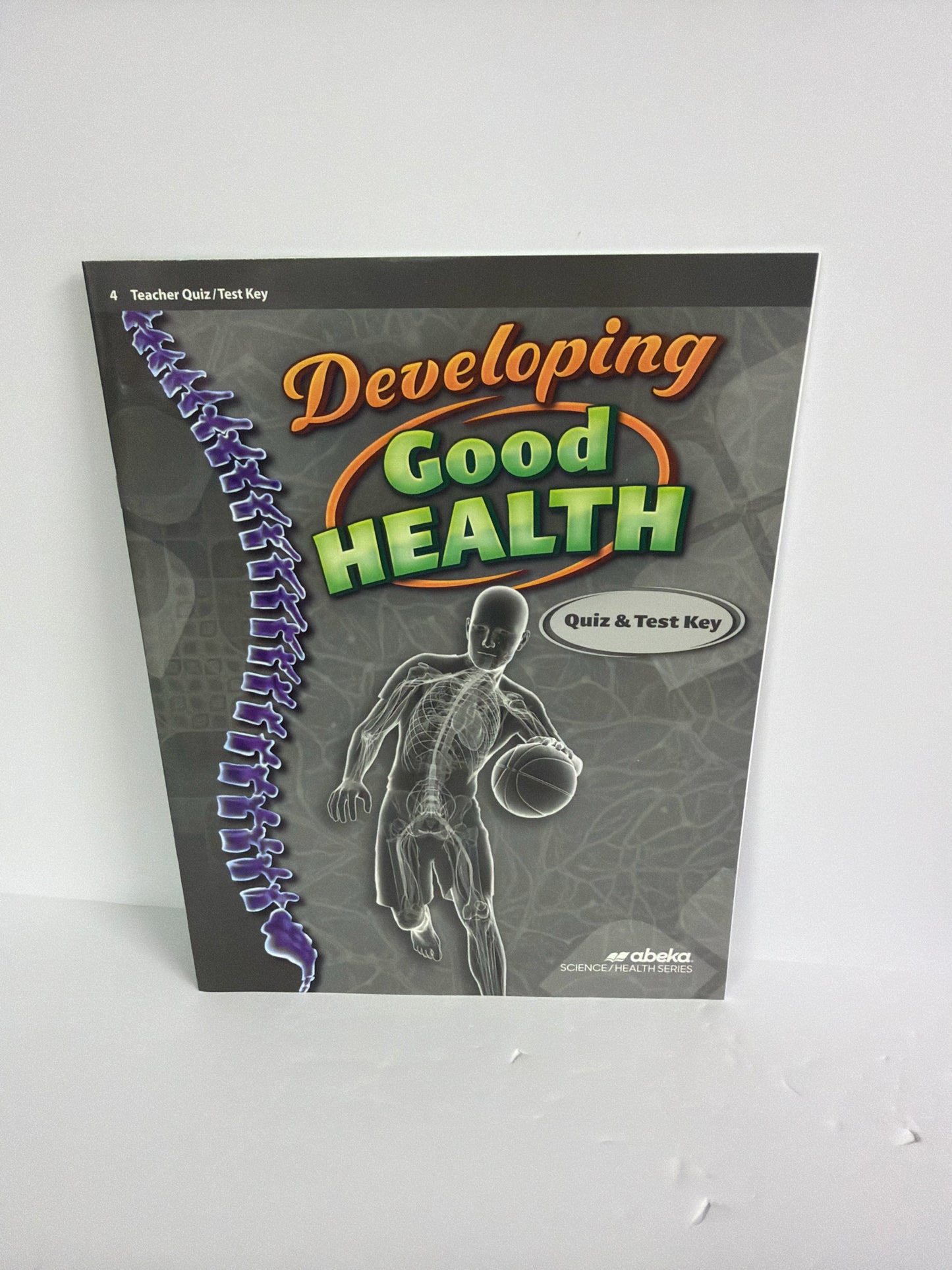 Developing Good Health Abeka Quiz/Test Key Pre-Owned 4th Grade Health Books