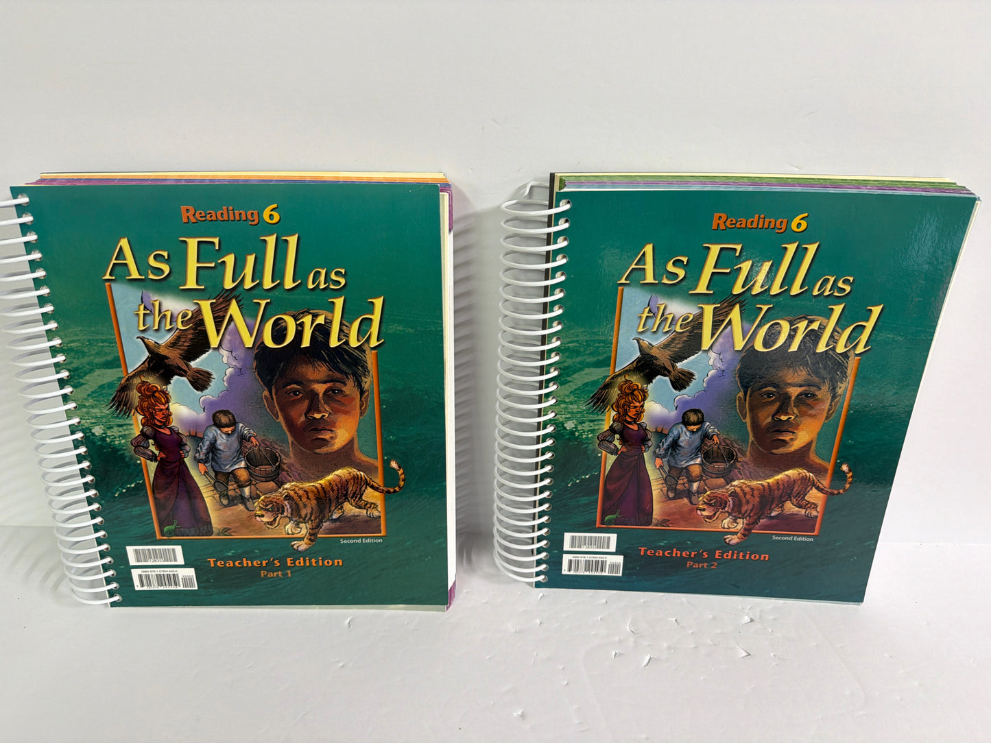 As Full As the World BJU Press Set Pre-Owned 6th Grade Reading Textbooks