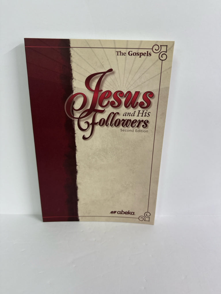 Jesus and His Followers Abeka Student Book Pre-Owned 11th Grade Bible Textbooks