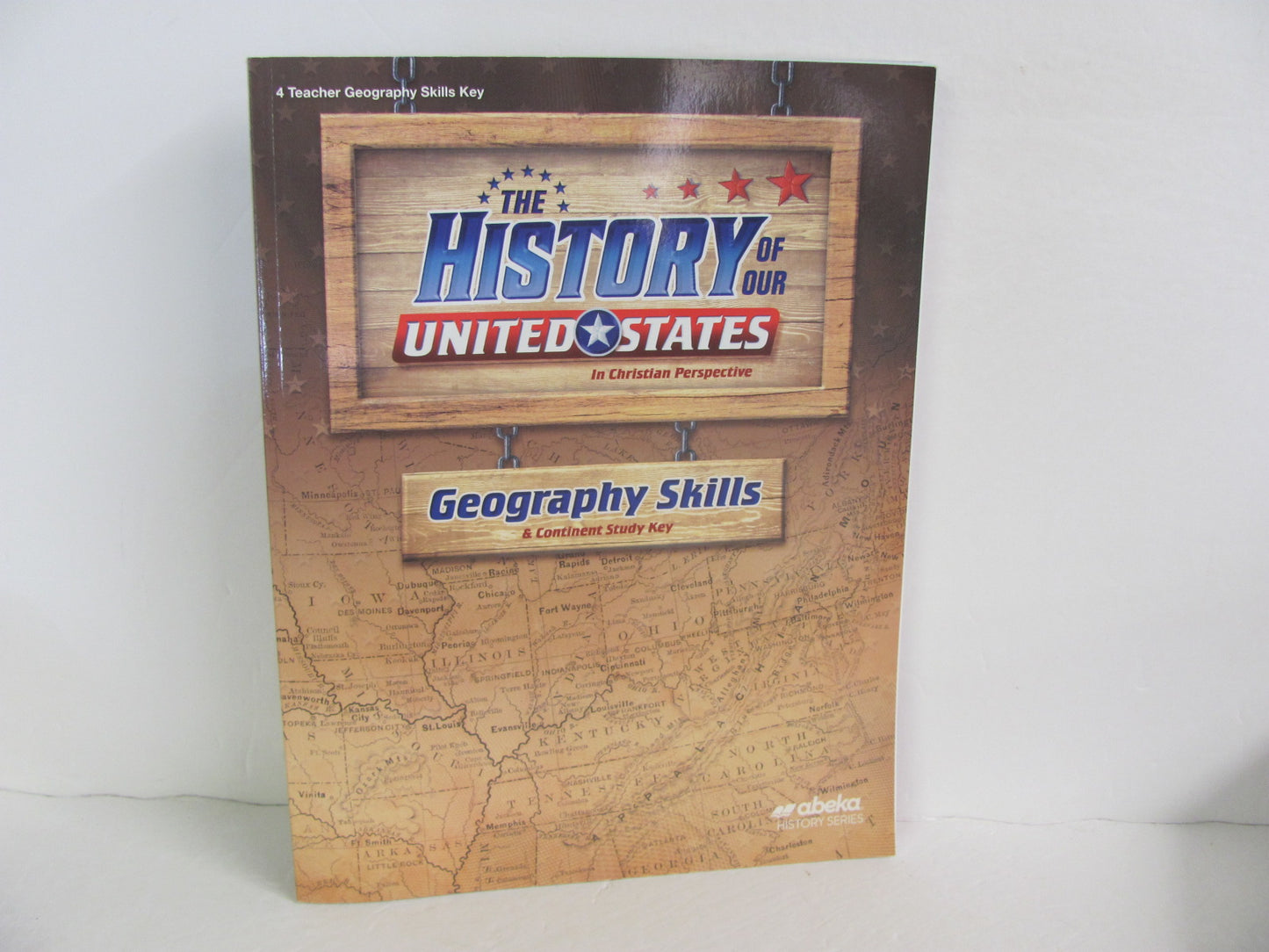 The History of Our United States Abeka Map Key Pre-Owned History Textbooks