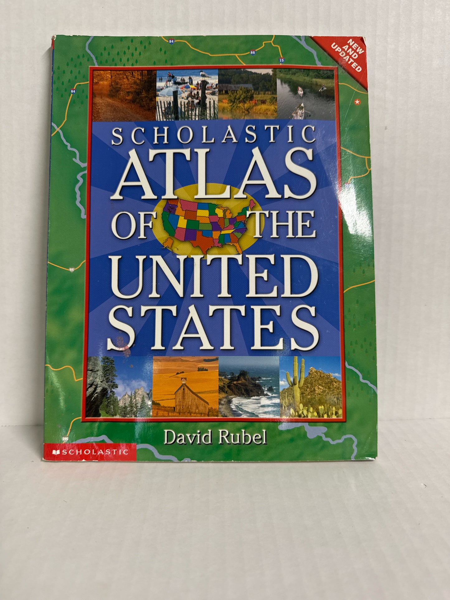 Scholastic Atlas of the United Stat Scholastic Pre-Owned Reference Books