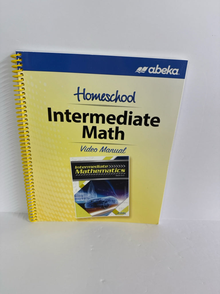 Intermediate Mathematics Abeka Video Manual- Pre-Owned Mathematics Textbooks