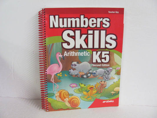 Number Skills Abeka Teacher Key  Pre-Owned Kindergarten Mathematics Textbooks