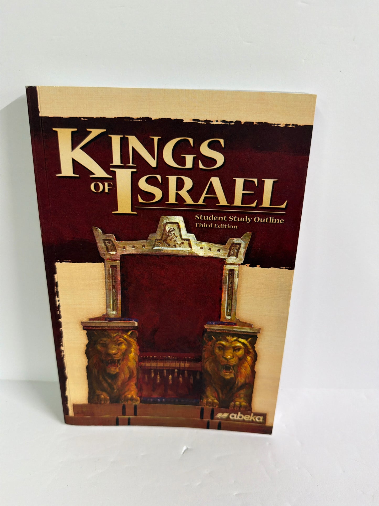 Kings of Israel Abeka Student Study Outline Pre-Owned 9th Grade Bible Textbooks