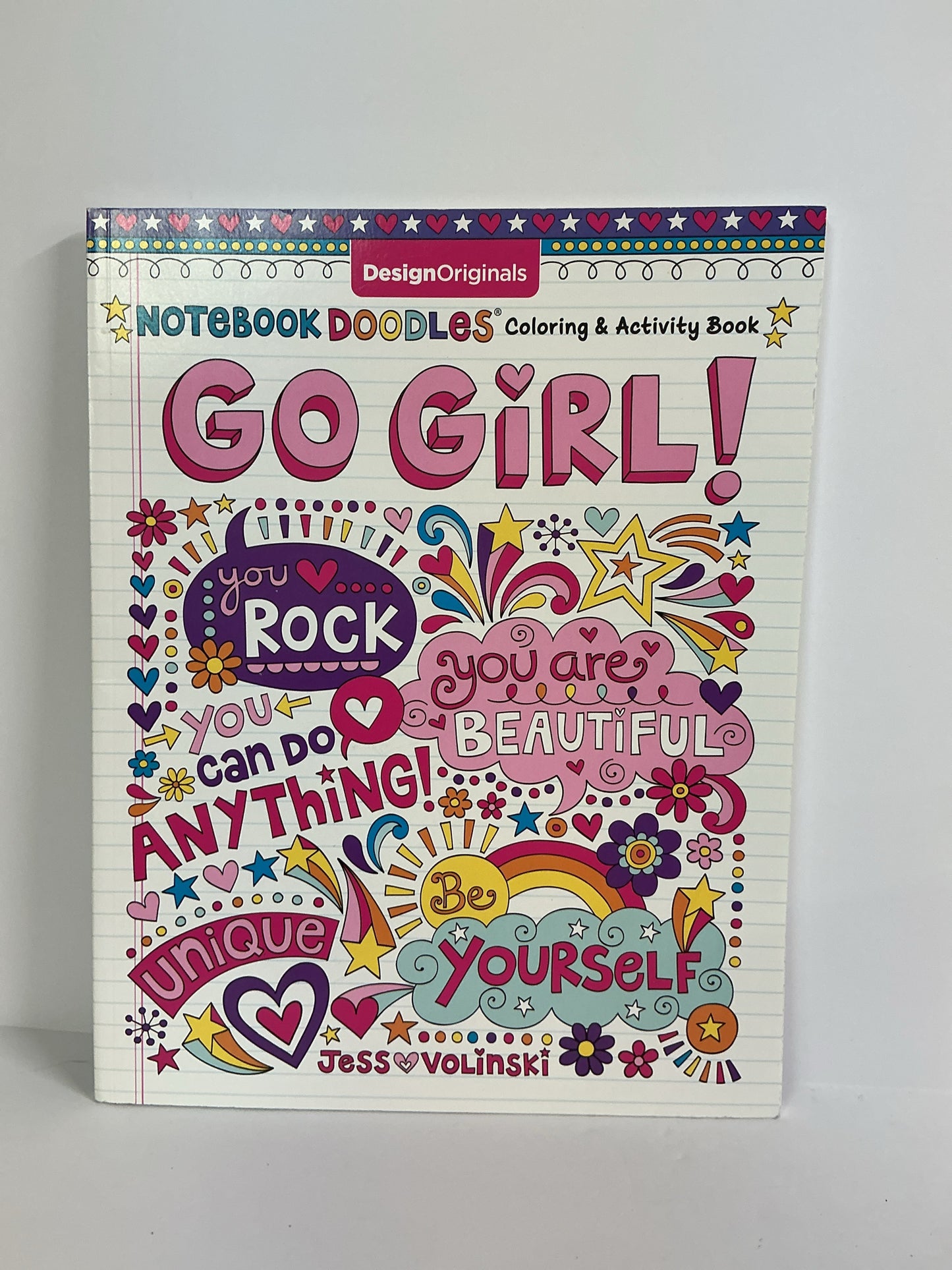 Go Girl! Notebook Doodles Design Originals Miscellaneous