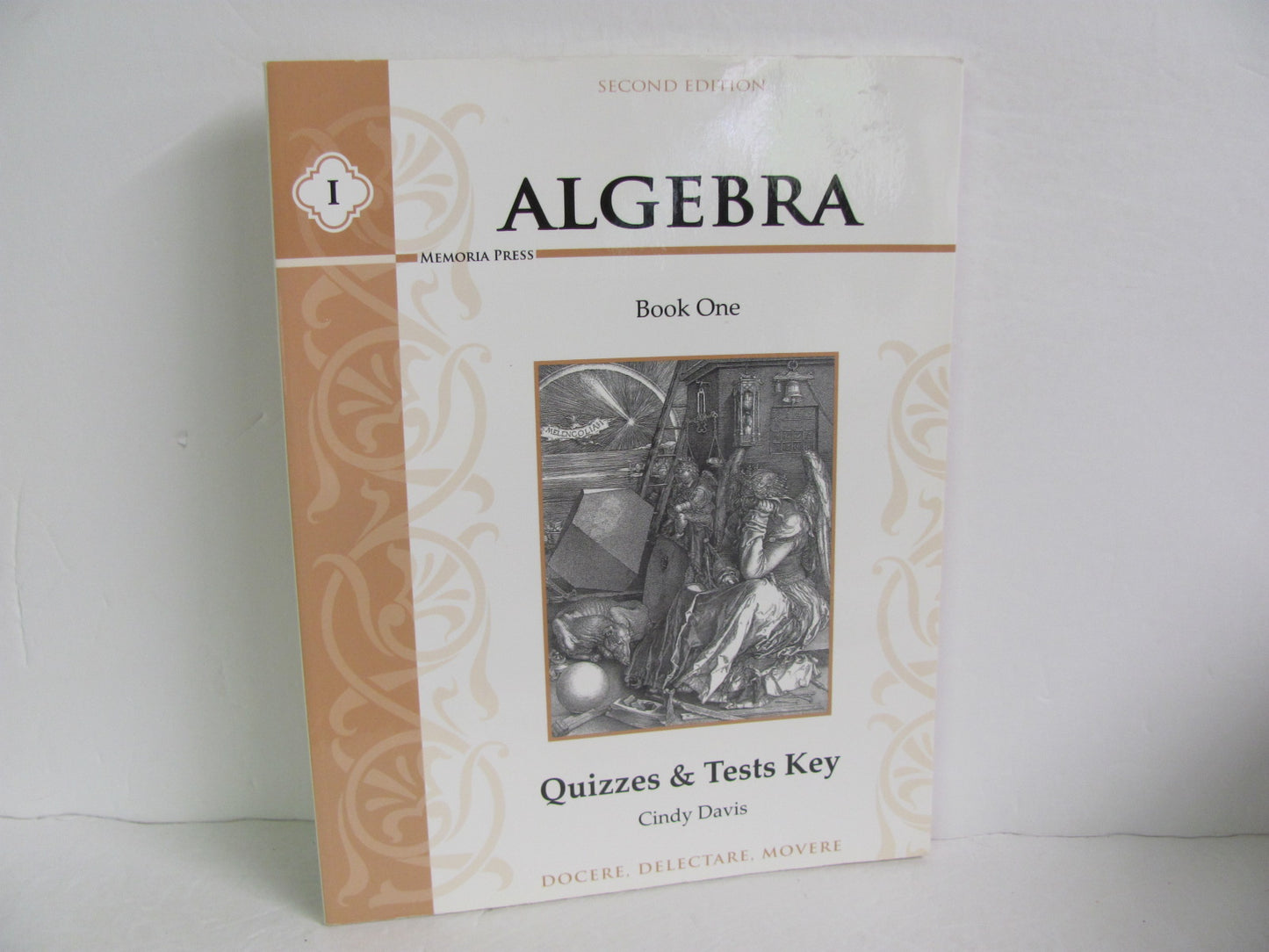 Algebra Memoria Press Quiz/Test Key Pre-Owned Davis Mathematics Textbooks