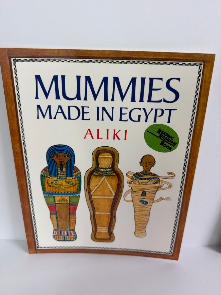 Mummies Made in Egypt Harper Trophy Pre-Owned Aliki Ancient Egypt/Rome/Greece