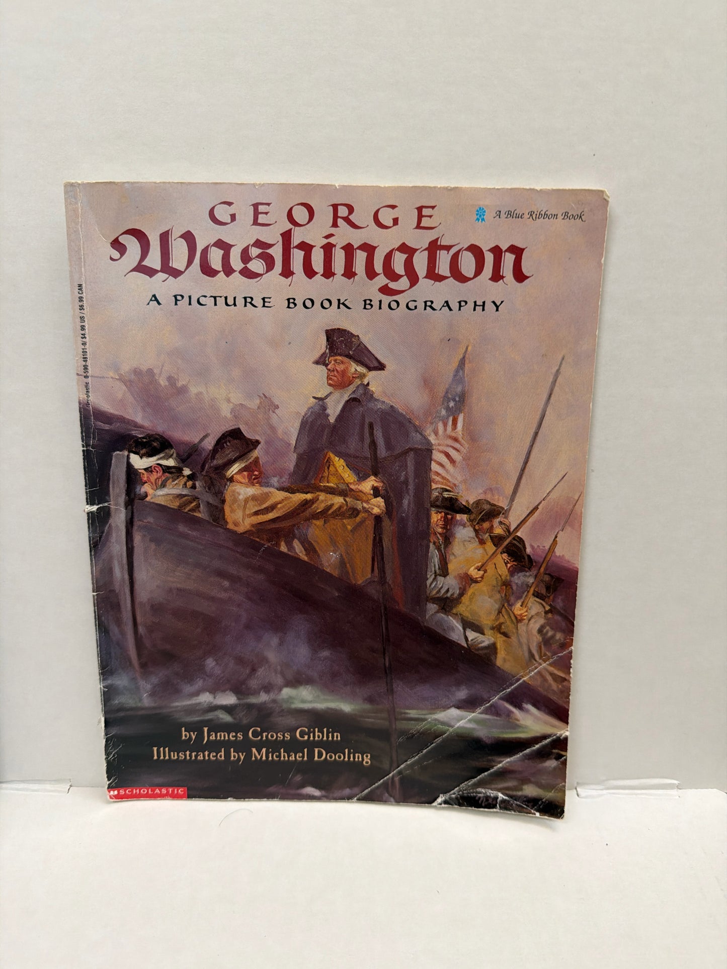 George Washington Scholastic Pre-Owned James Cross Giblin American History Books