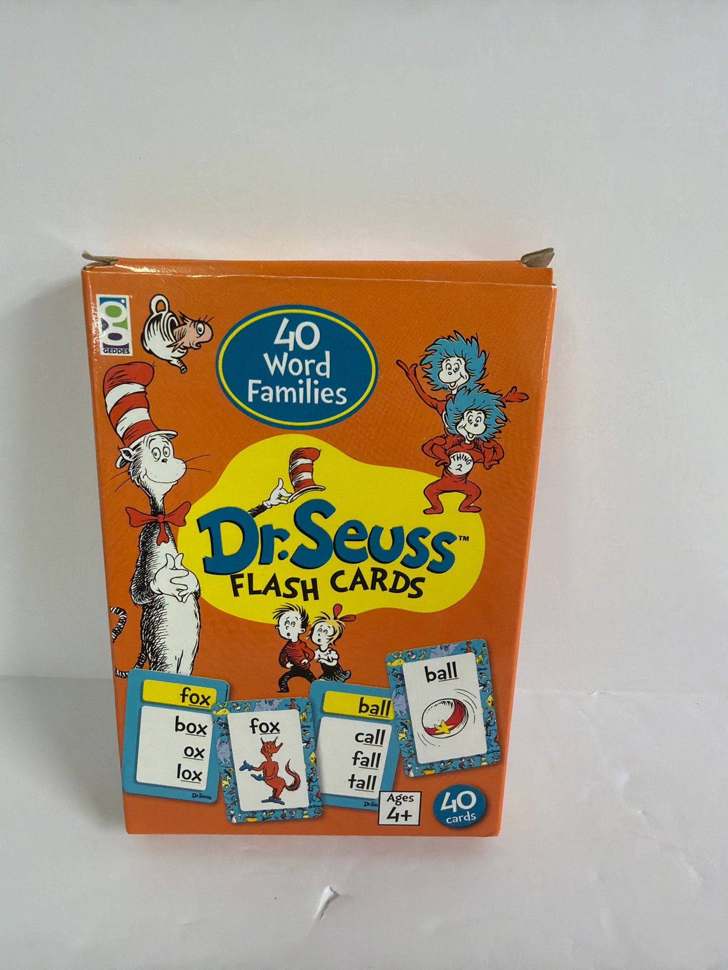 40 Word Families Raymond Geddes Flashcards Pre-Owned Miscellaneous