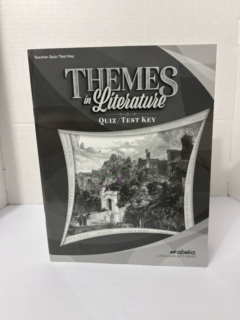 Themes in Literature Abeka Quiz/Test Key Pre-Owned 9th Grade Language Textbooks