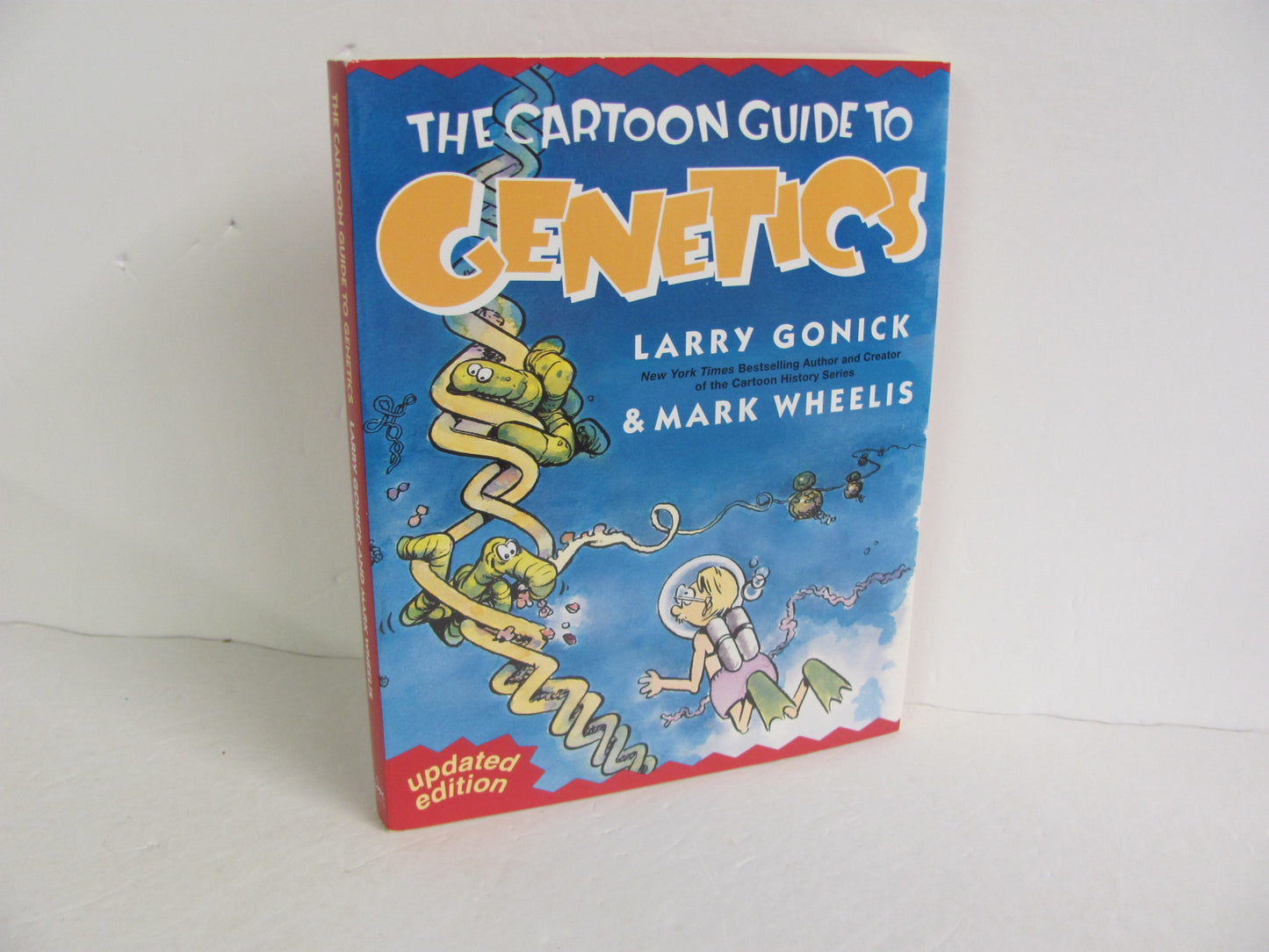 The cartoon Guide to Genetics Morrow Pre-Owned Gonick Science Textbooks