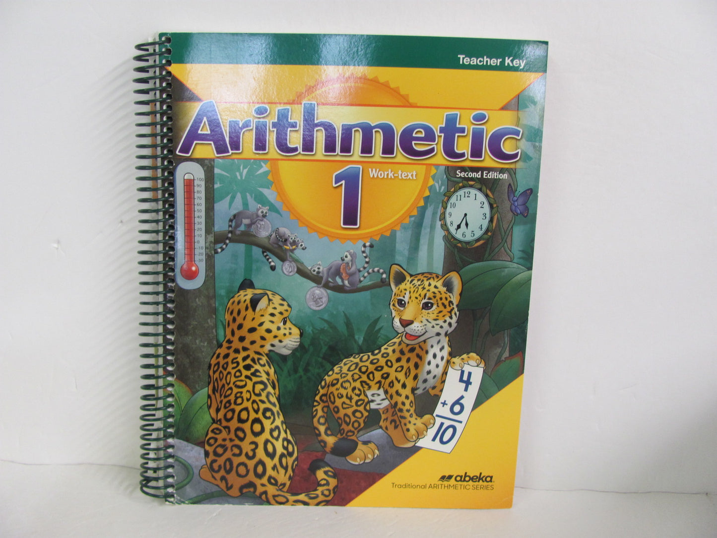 Arithmetic 1 Abeka Teacher Key Pre-Owned 1st Grade Mathematics Textbooks