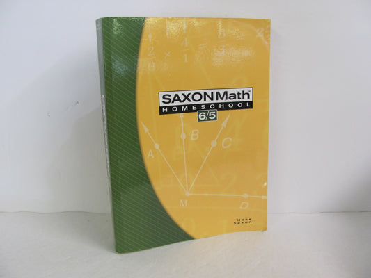 Math 65 Saxon Student Book Pre-Owned Saxon 5th Grade Mathematics Textbooks