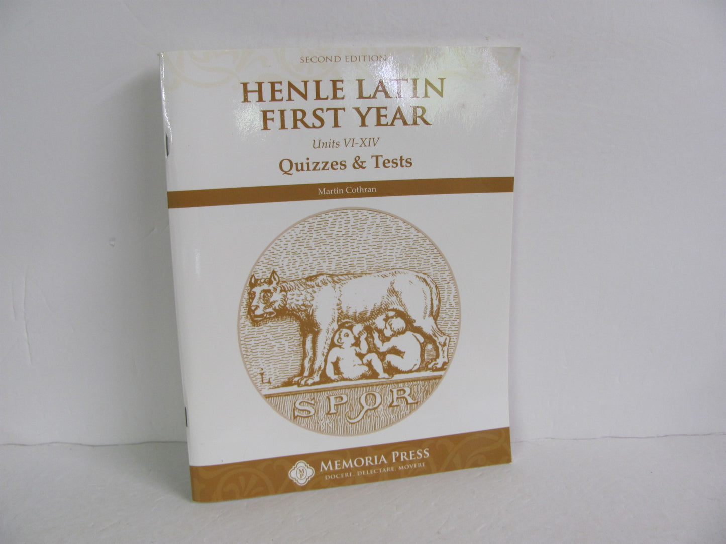 Henle First Year Latin Memoria Press Quizzes/Tests Pre-Owned Latin Books