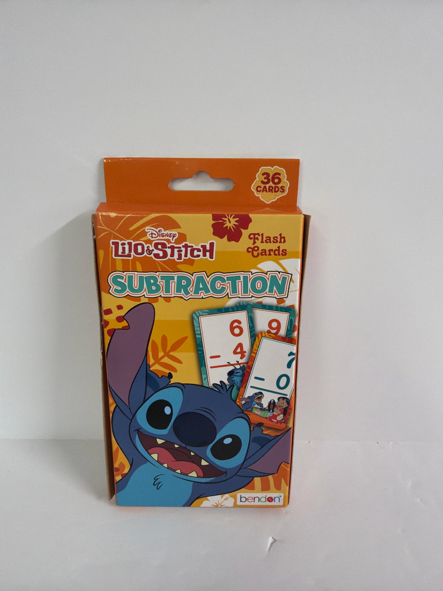 Lilo & Stitch Subtraction Bendon Flashcards Pre-Owned Elementary Math Help Books