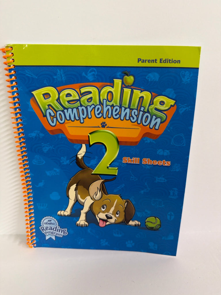 Reading Comprehension 2 Abeka Parent Edition Pre-Owned Reading Textbooks