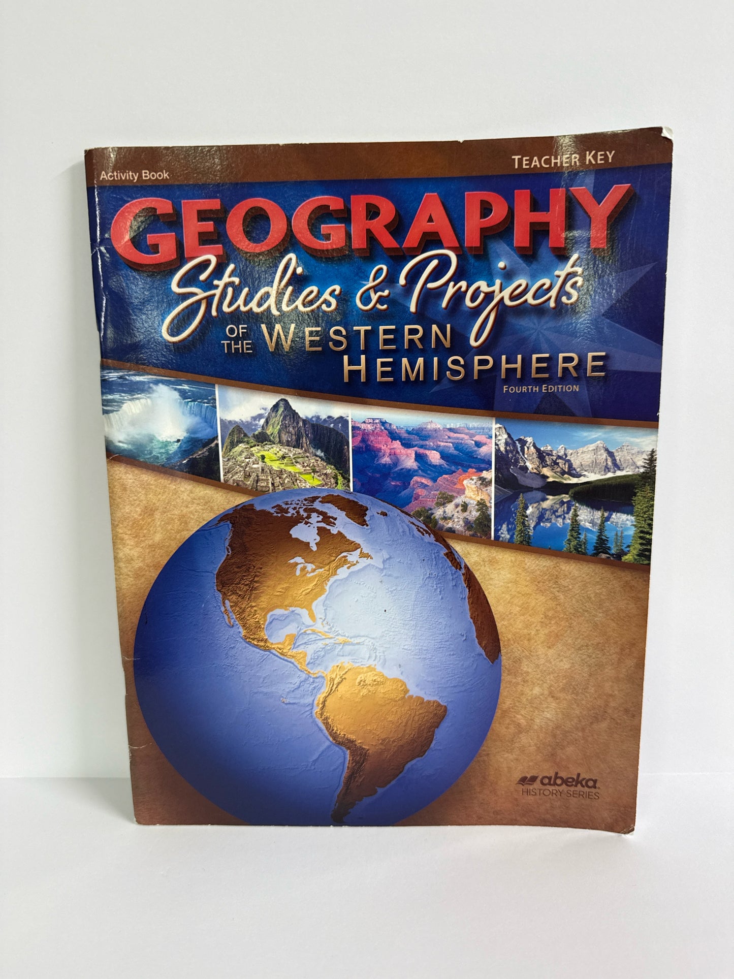 Geography Studies & Projects Abeka Teacher Key Pre-Owned History Textbooks