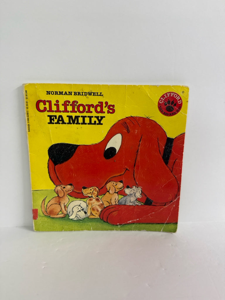 Clifford's Family Norman Bridwell Scholastic Paperback Books