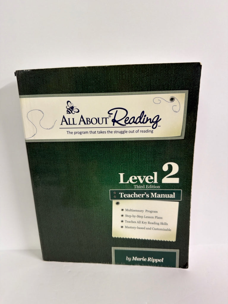 All About Reading Level 2 All About Learning Marie Rippel Reading Textbooks
