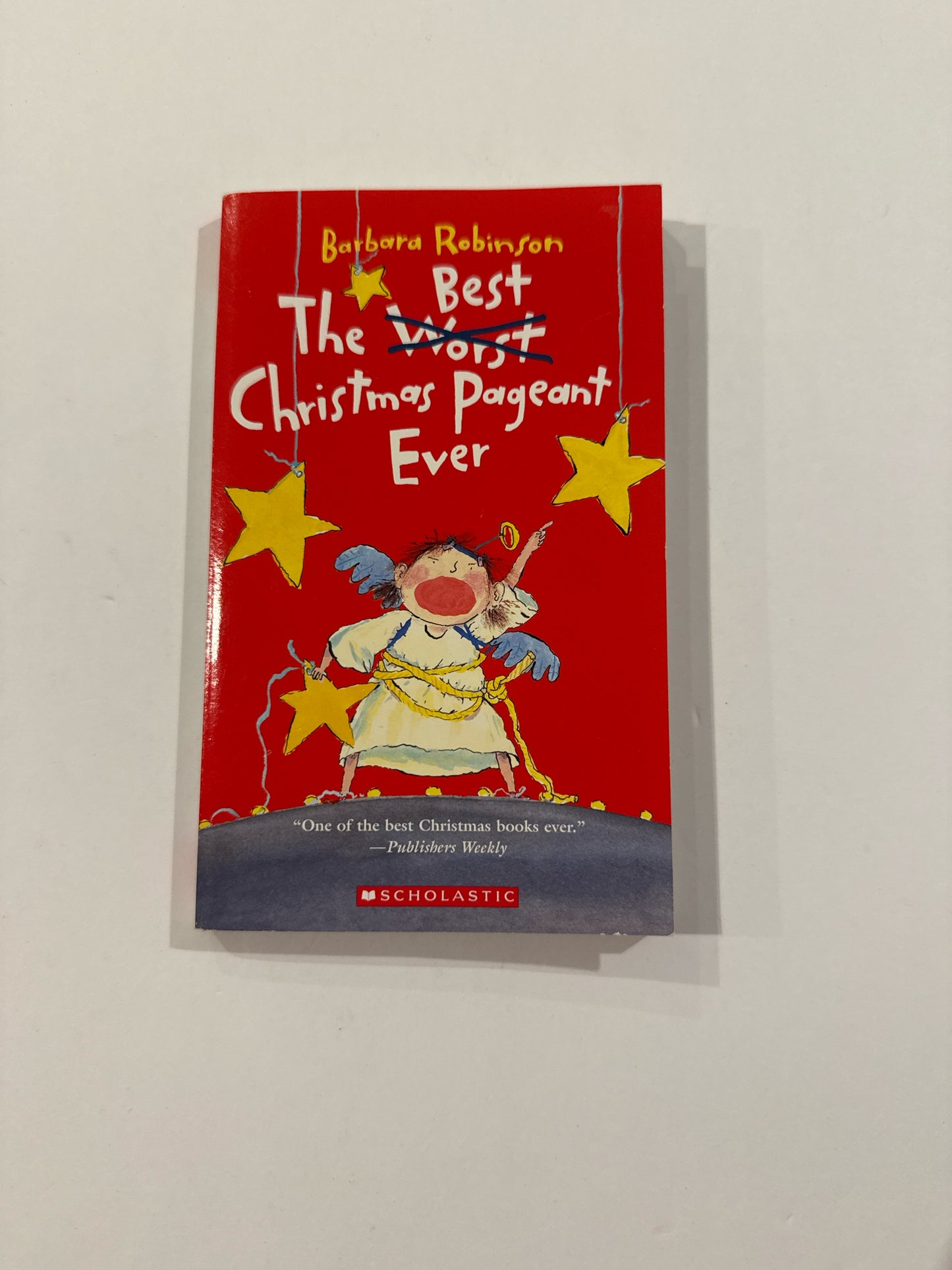 The Best Christmas Pageant Scholastic Pre-Owned Robinson Fiction Books