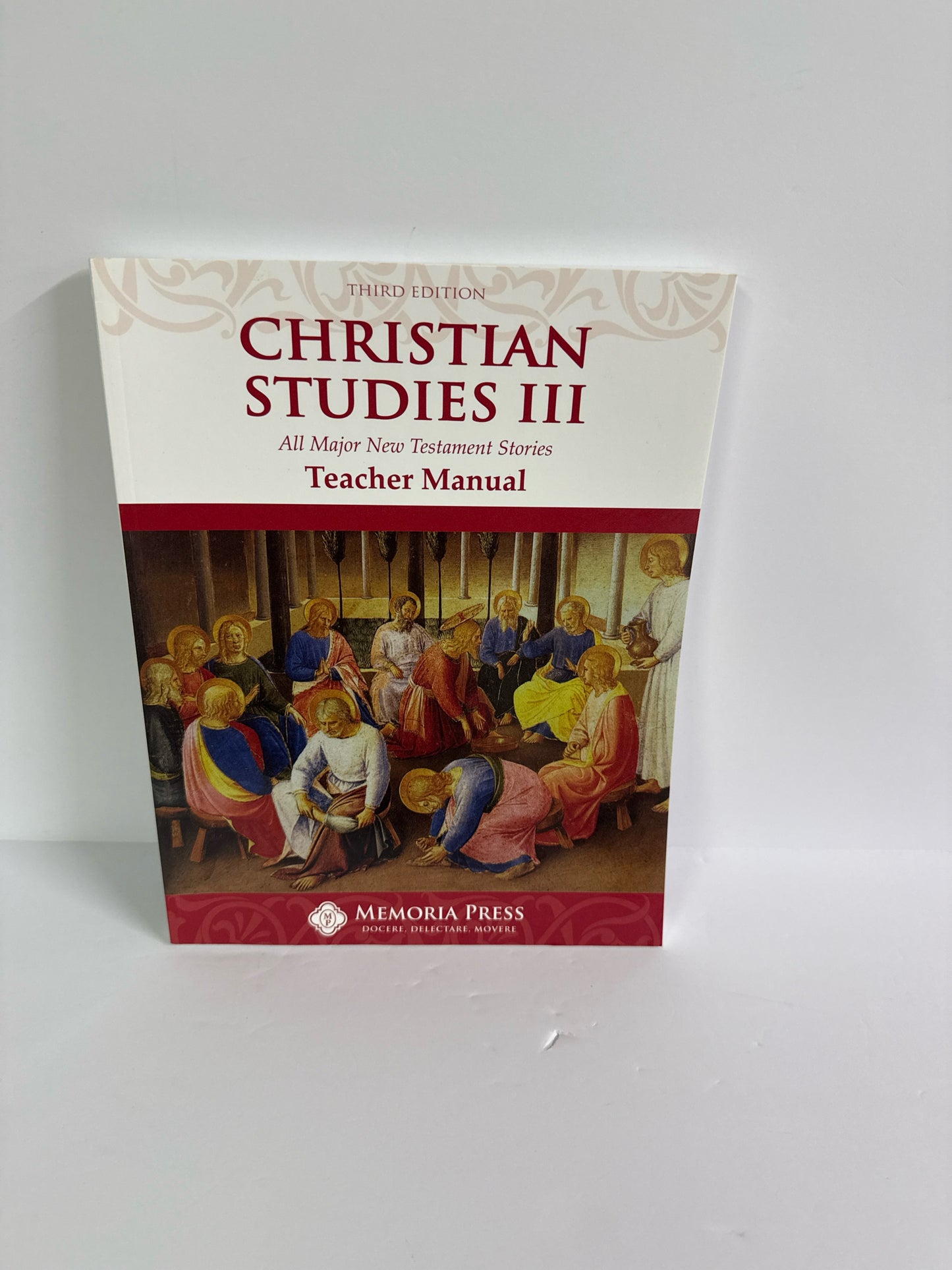 Christian Studies III Memoria Press Teacher Manual Pre-Owned Bible Books