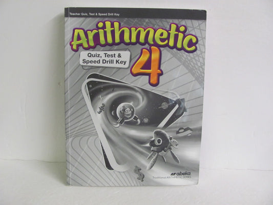 Arithmetic 4 Abeka Quiz/Test Key  Pre-Owned 4th Grade Mathematics Textbooks