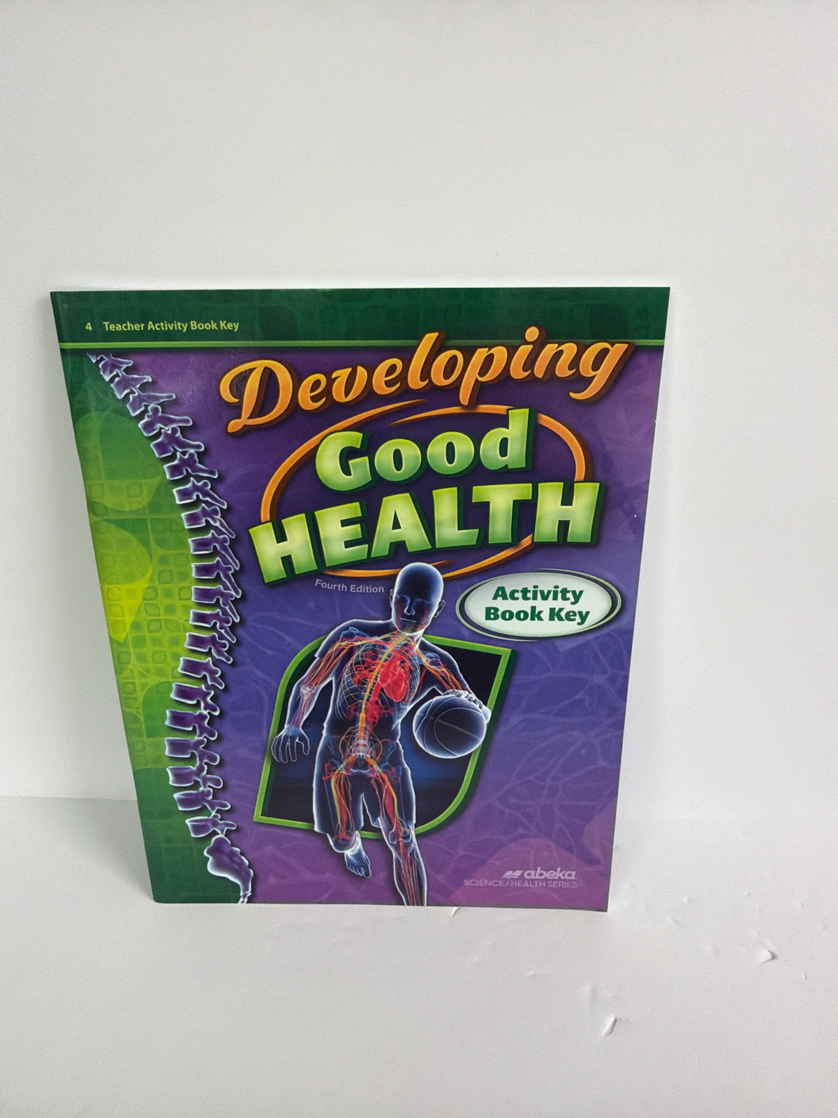 Developing Good Health Abeka Activity Book Key Pre-Owned 4th Grade Health Books