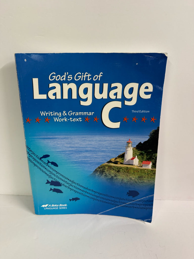 God's Gift of Language C Abeka Student Workbook Pre-Owned Language Textbooks