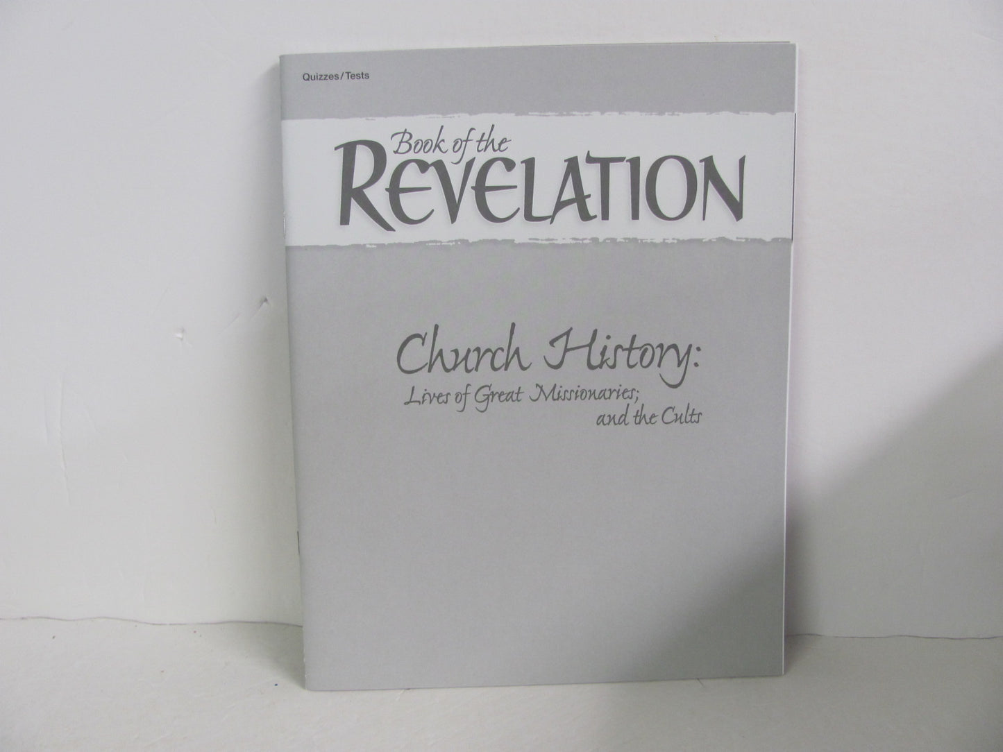 Book of the Revelation Abeka Quizzes/Tests Pre-Owned 12th Grade Bible Textbooks