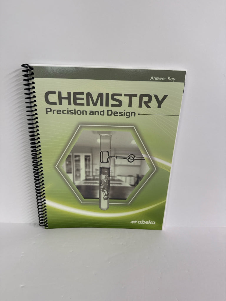 Chemistry Precision & Design Abeka Answer Key Pre-Owned Science Textbooks