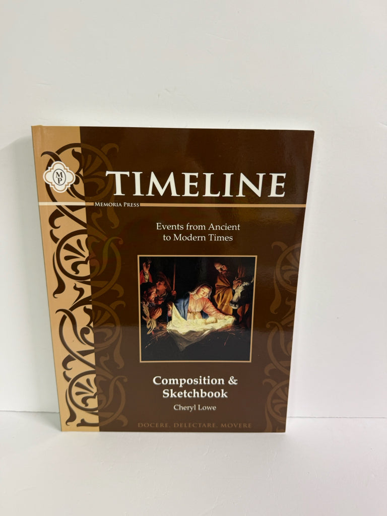 Timeline Memoria Press Composition & Sketchbook Pre-Owned Memoria Press