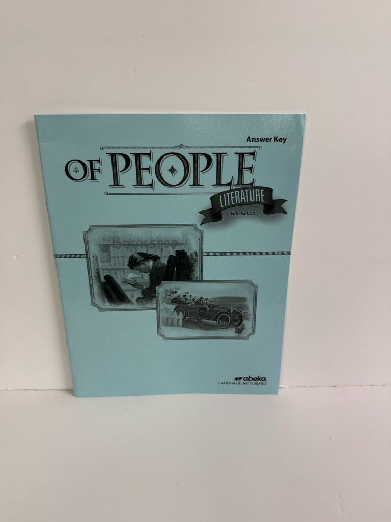 Of People Literature Abeka Answer Key Pre-Owned 7th Grade Language Textbooks