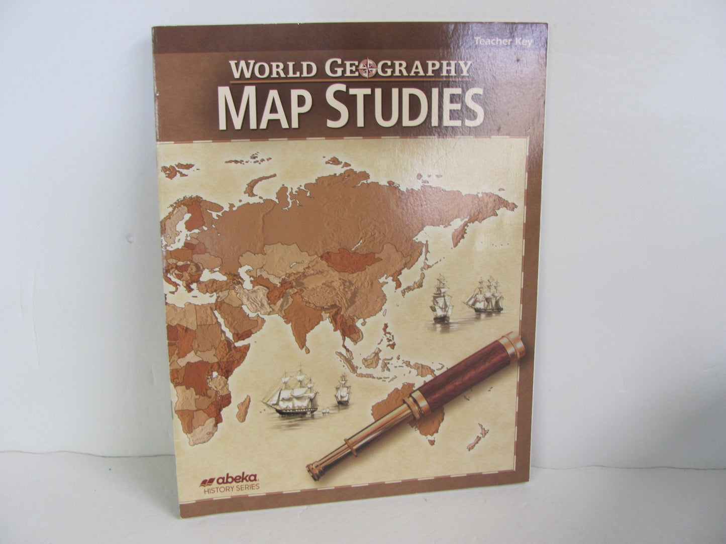 World Geography Map Studies Abeka Teacher Key Pre-Owned History Textbooks