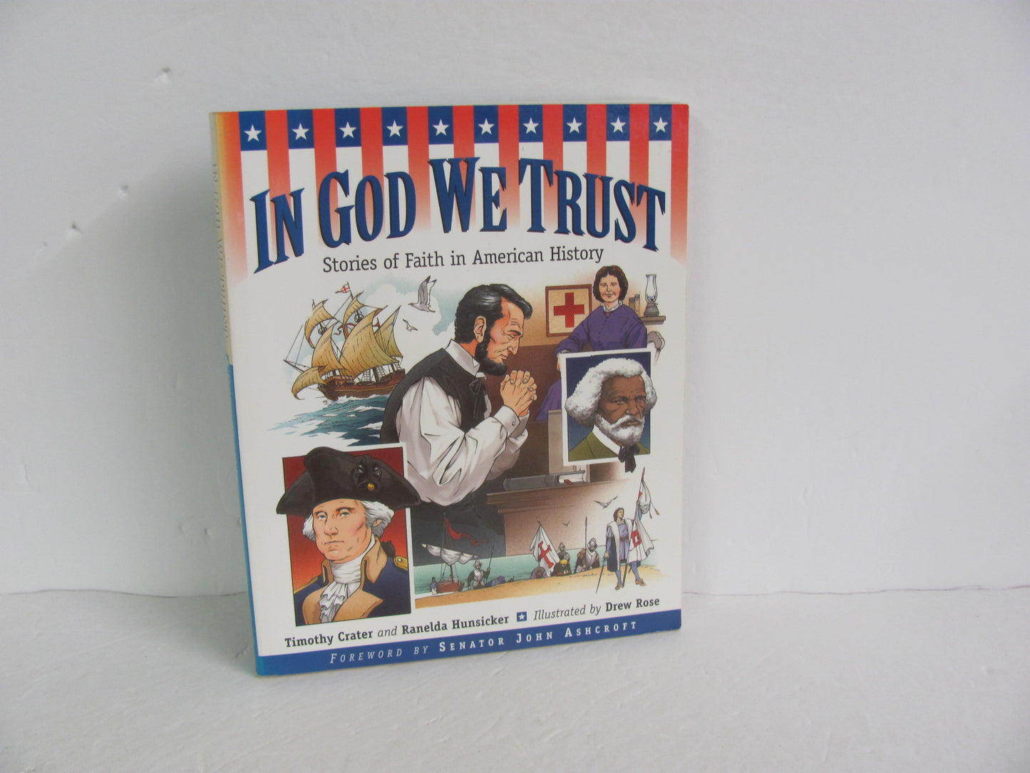In God We Trust Cook Pre-Owned Crater Elementary American History Books