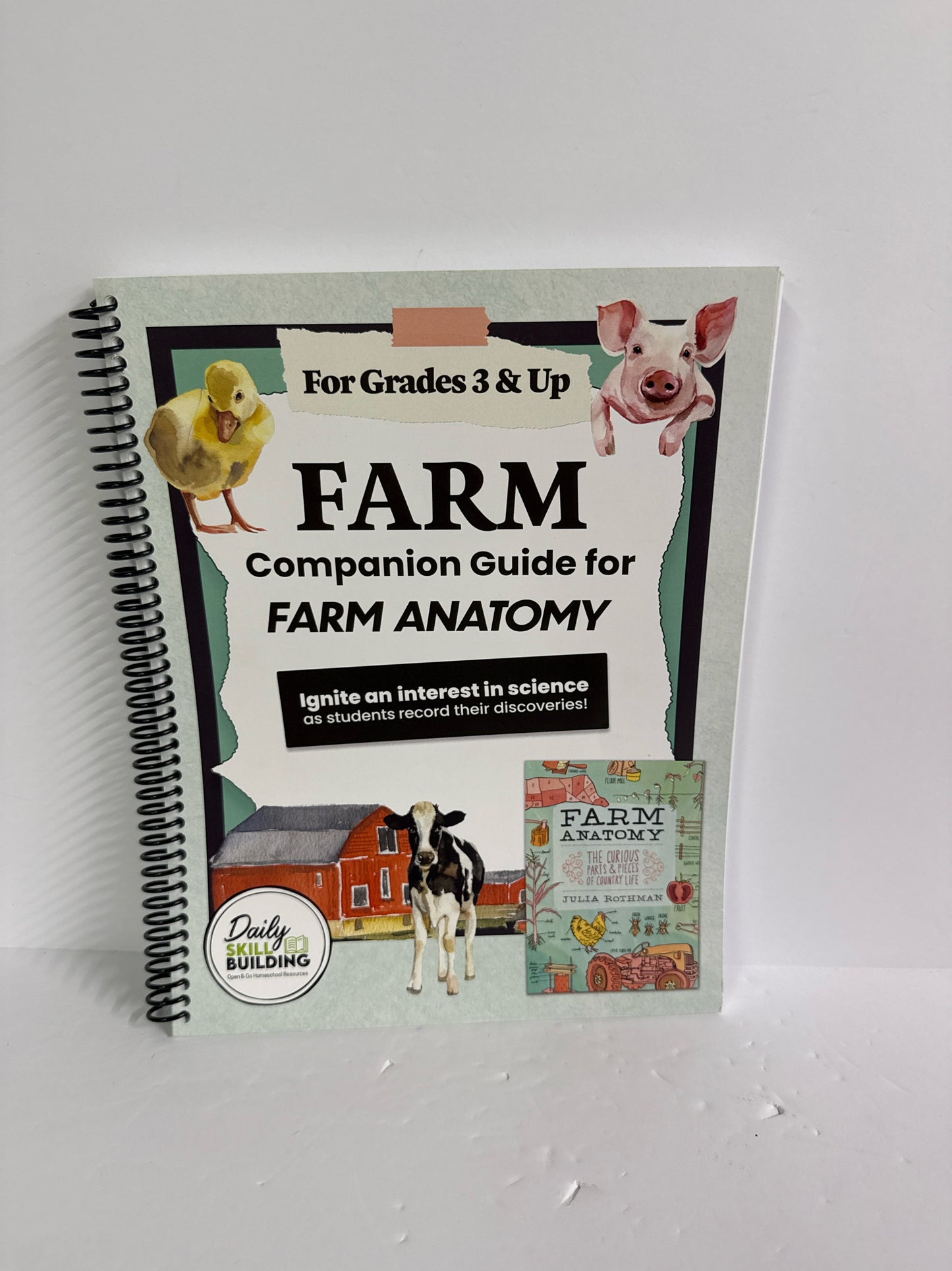 Farm Companion Guide Daily Skill Building Pre-Owned Elementary Unit Study Books