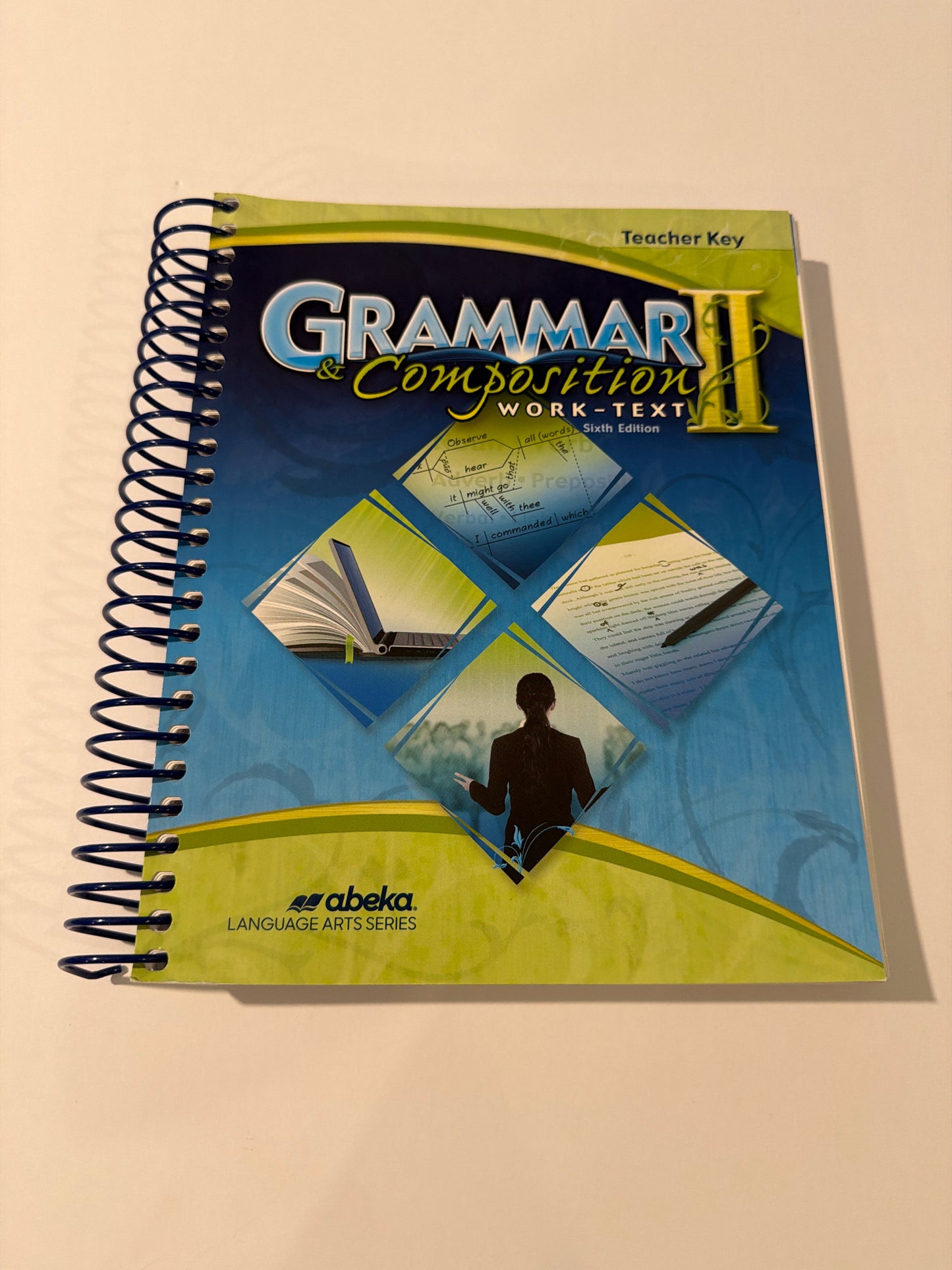 Grammar & Composition II Abeka Teacher Key Pre-Owned 8th Grade Grammar Books