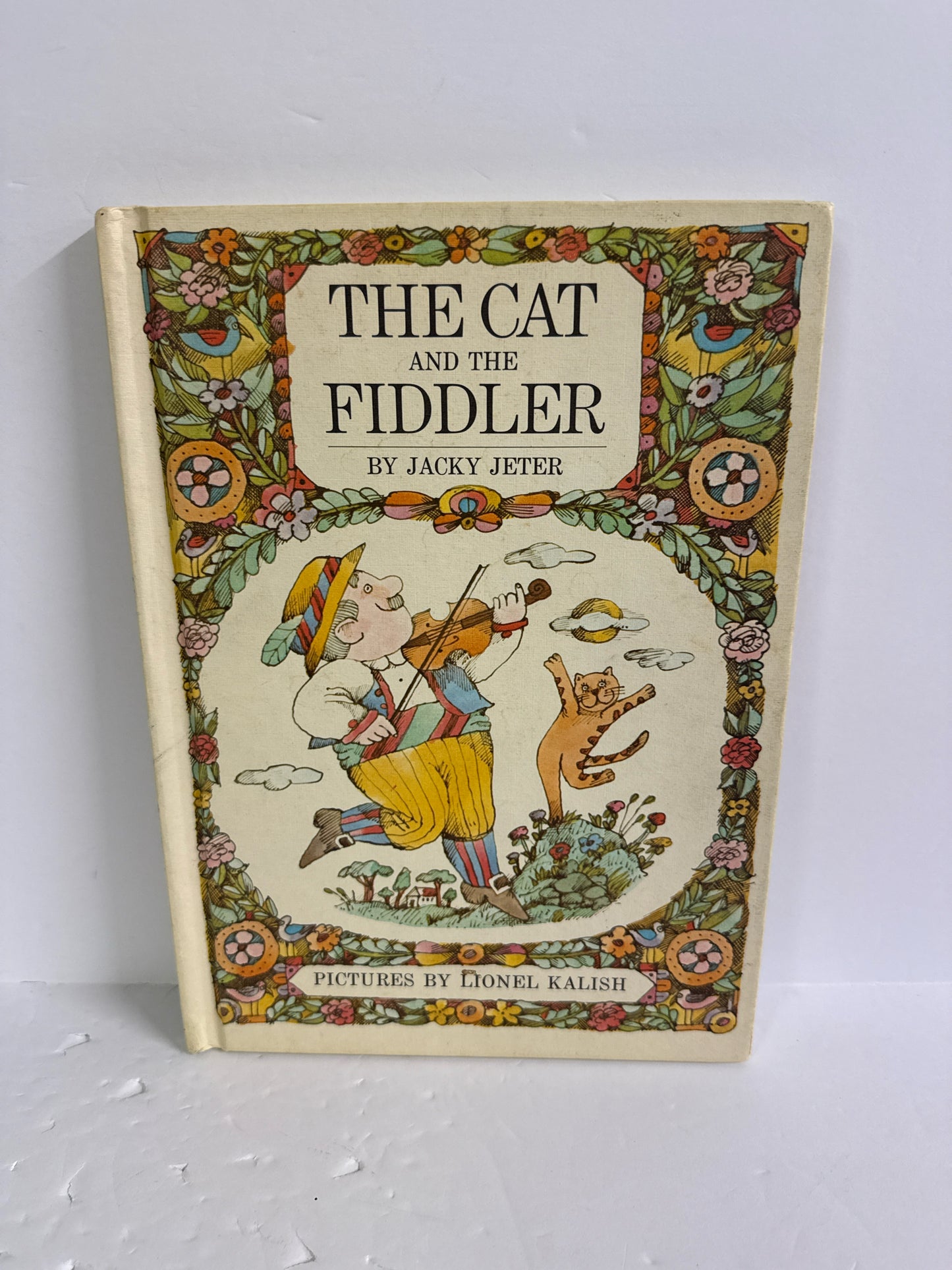 The Cat and the Fiddler Jacky Jeter Parents' Magazine Press Hardback Books