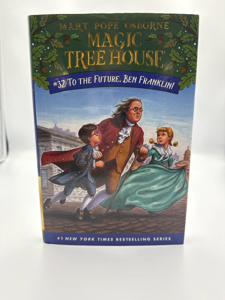 To the Future, Ben Franklin Mary Pope Osborne Random House Juvenile Books