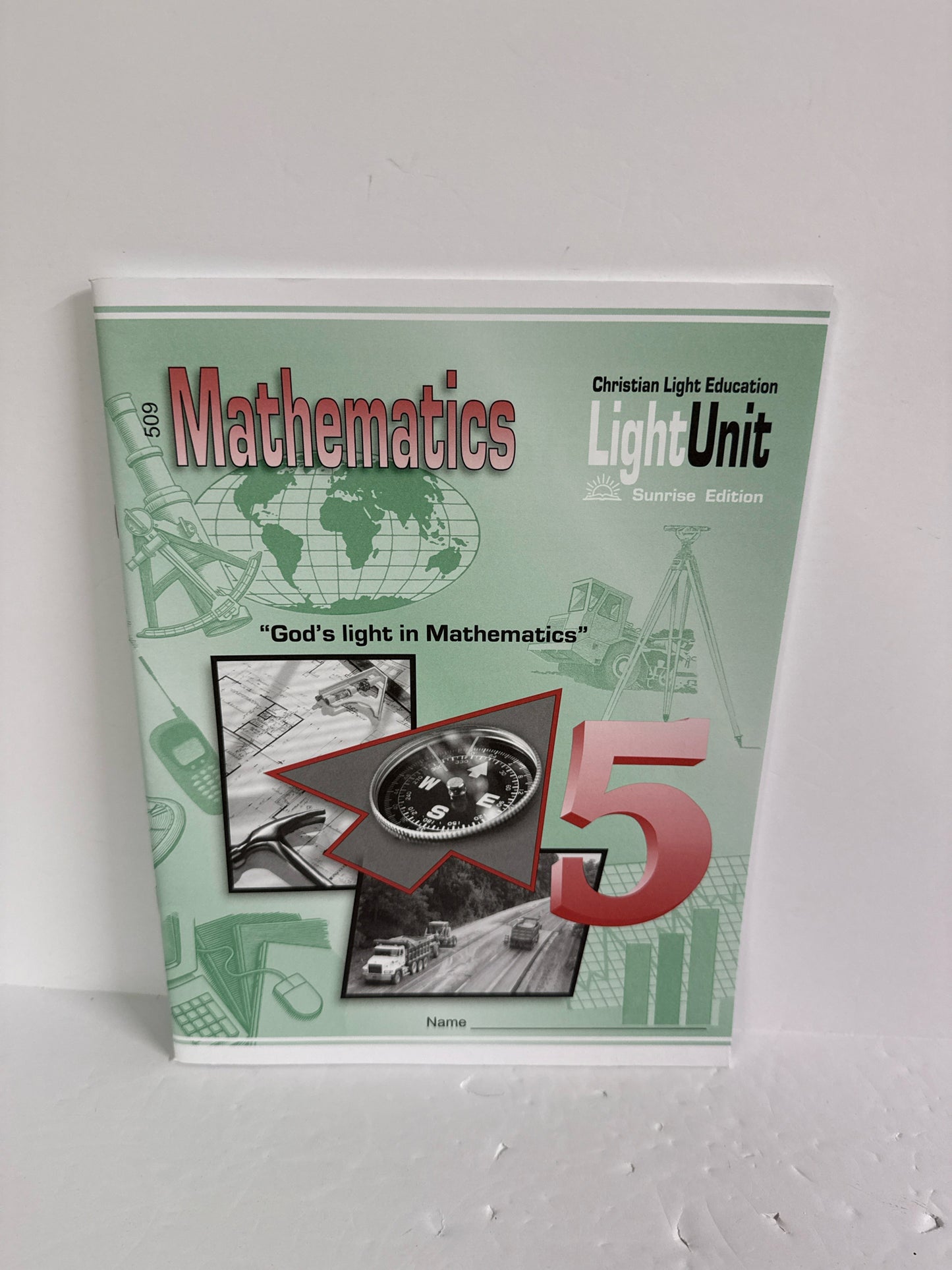 Math 5 Christian Light LightUnit Pre-Owned 5th Grade Mathematics Textbooks