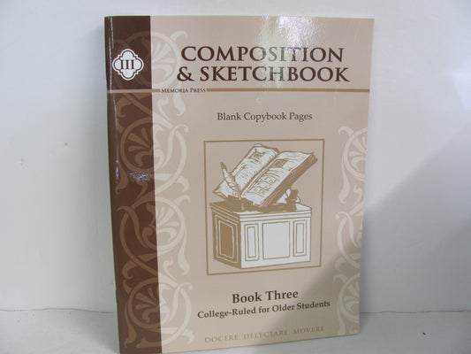 Composition and Sketchbook Memoria Press High School Language Textbooks