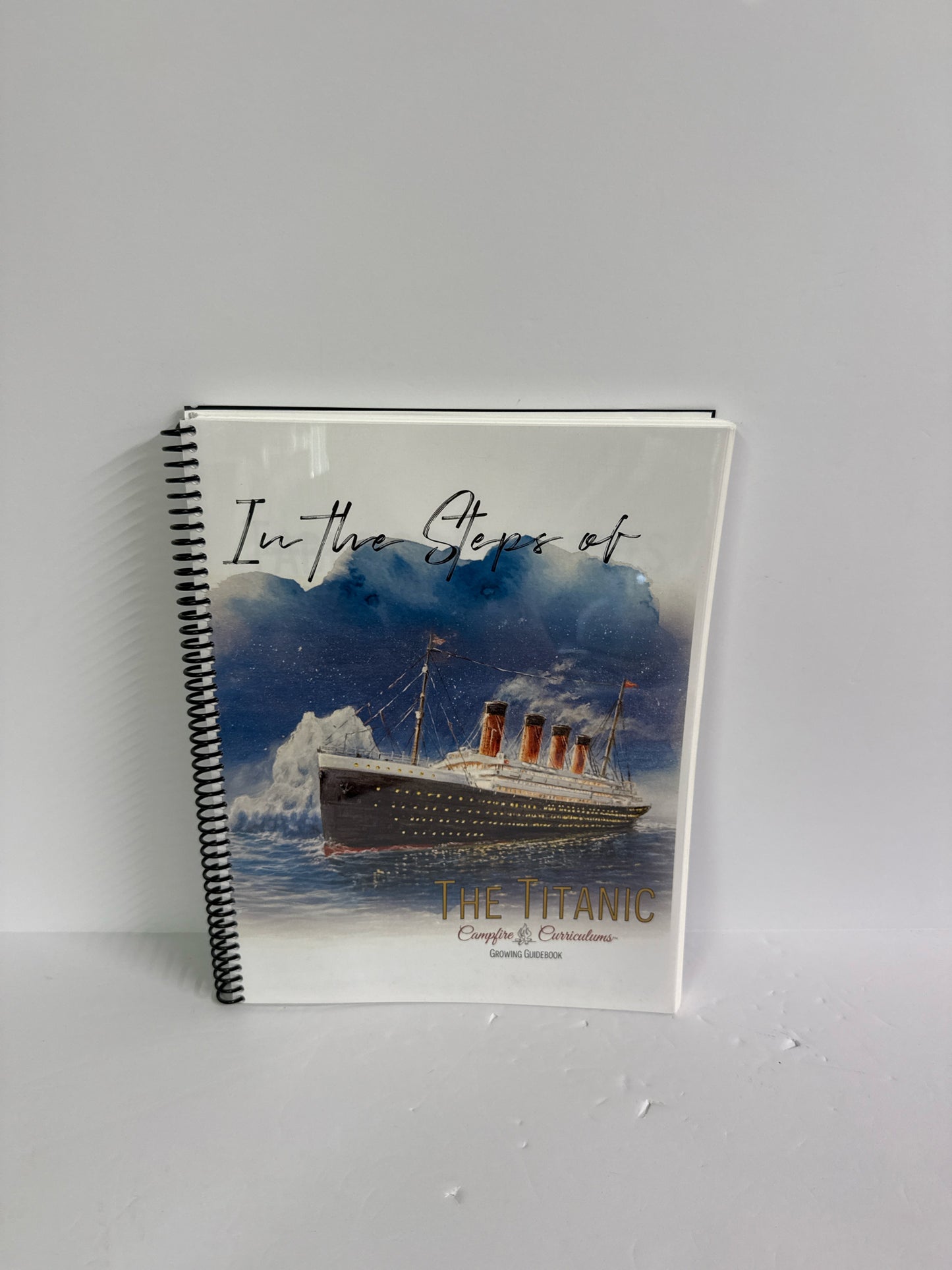 In the Steps of The Titanic Campfire Guide Pre-Owned Unit Study Books