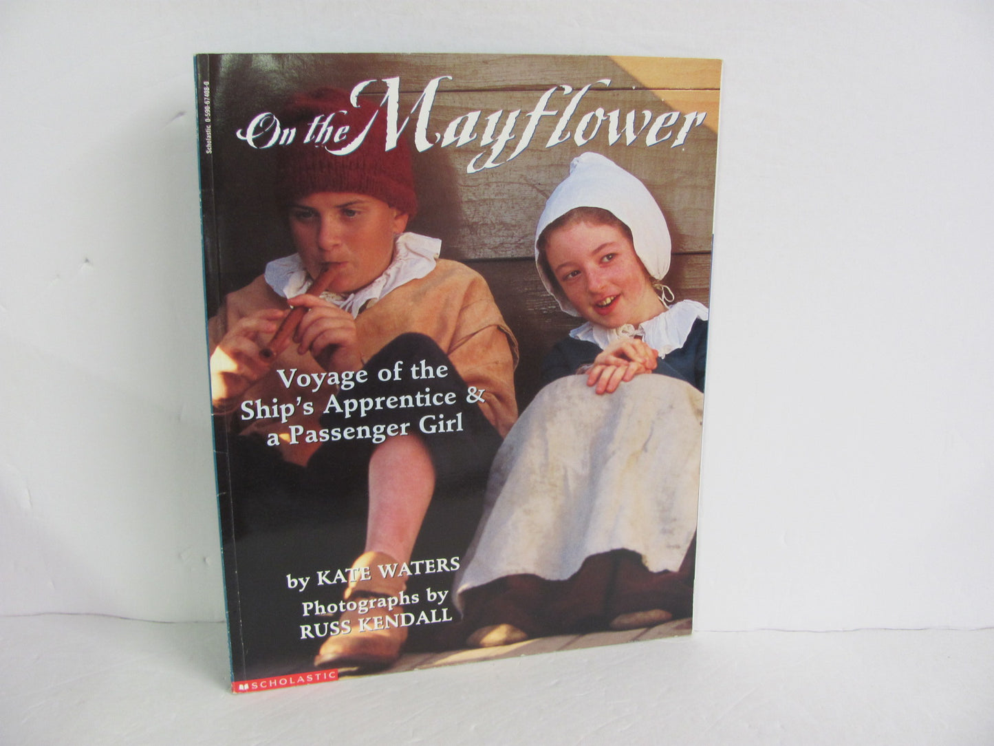 On the Mayflower Scholastic Pre-Owned Waters Elementary Colonial America Books