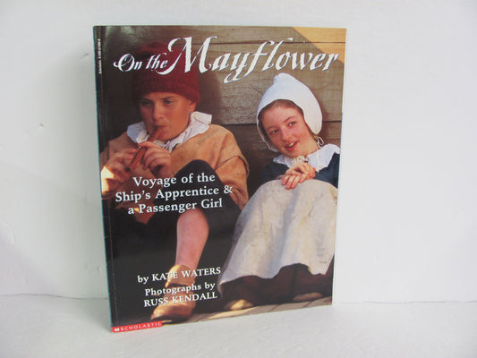 On the Mayflower Scholastic Pre-Owned Waters Elementary Colonial America Books