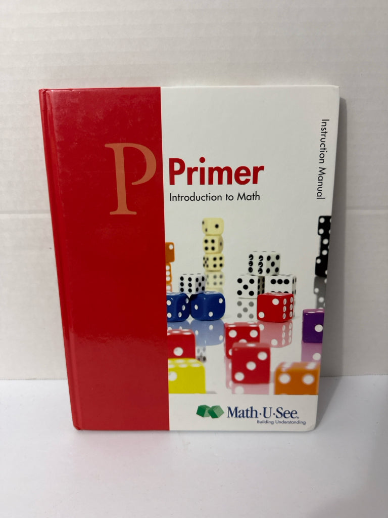 Primer Math U See Instruction Manual Pre-Owned Demme Mathematics Textbooks