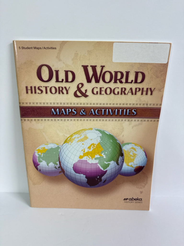 Old World History & Geography Abeka Maps & Activities History Textbooks