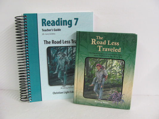 The Road Less Traveled Christian Light Set  Pre-Owned Reading Textbooks
